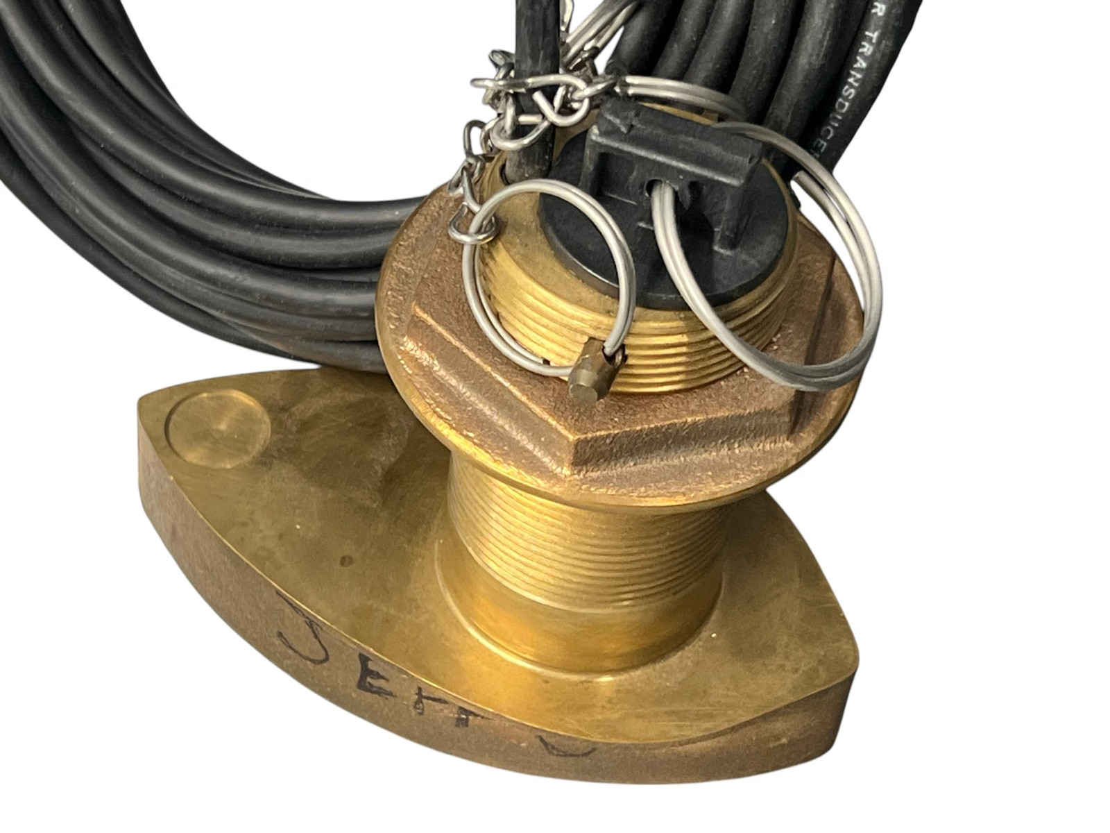 Furuno 520ST-MSA B44 Bronze Thru-Hull Transducer 50/200khz 10-Pin NEW f/DFF1 FCV