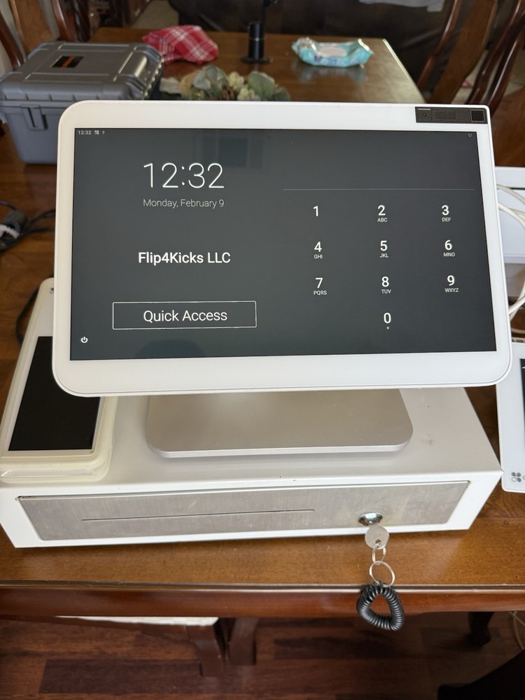 Clover POS System Touchscreen Terminal Cash Drawer Receipt Printer Card Reader