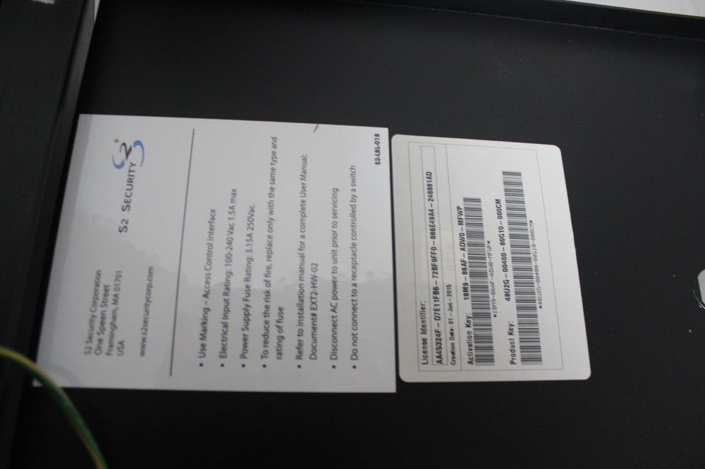 S2 NETBOX EXTREME SECURITY ACCESS CONTROL SYSTEM *Parts