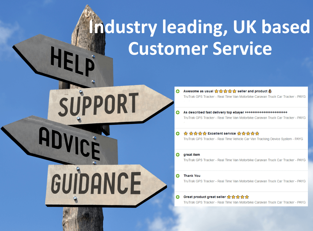TruTrak 4G GPS Tracker Real Time Vehicle Van Motorbike Caravan Car Tracking PAYG