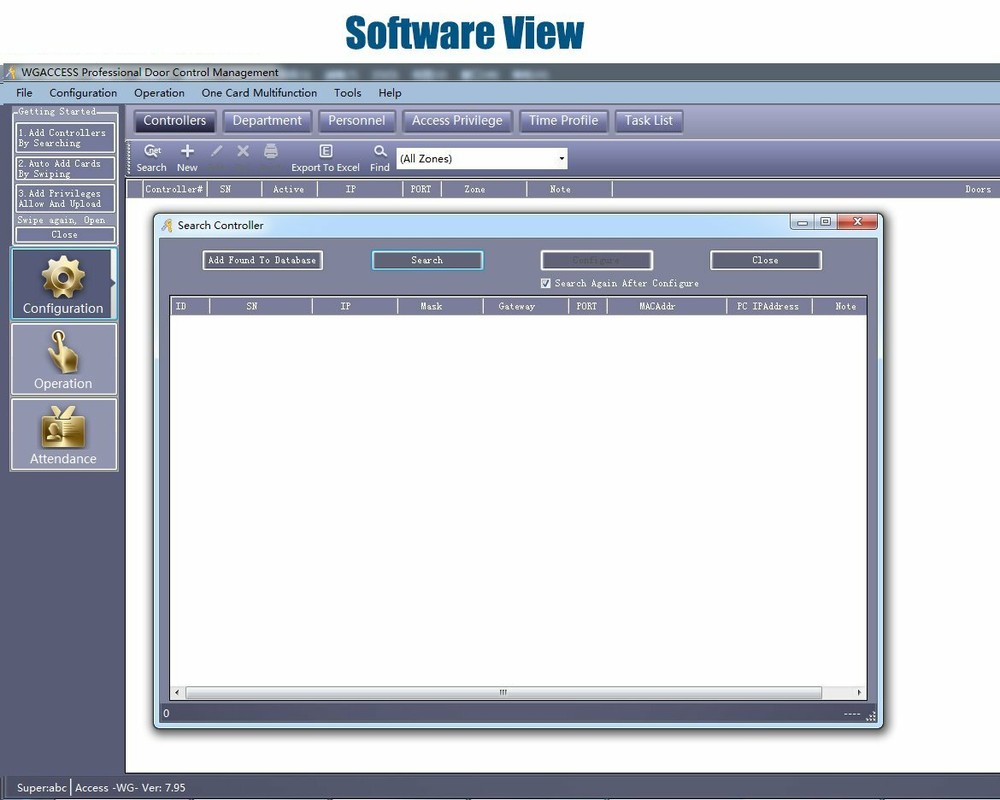 Wiegand TCP/IP Network Access Control Board Panel Controller For 1 Door 2 Reader