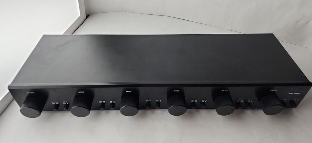 DIRECTCONNECT Dual Source 6 Pair Speaker Selector High Power Volume Controls