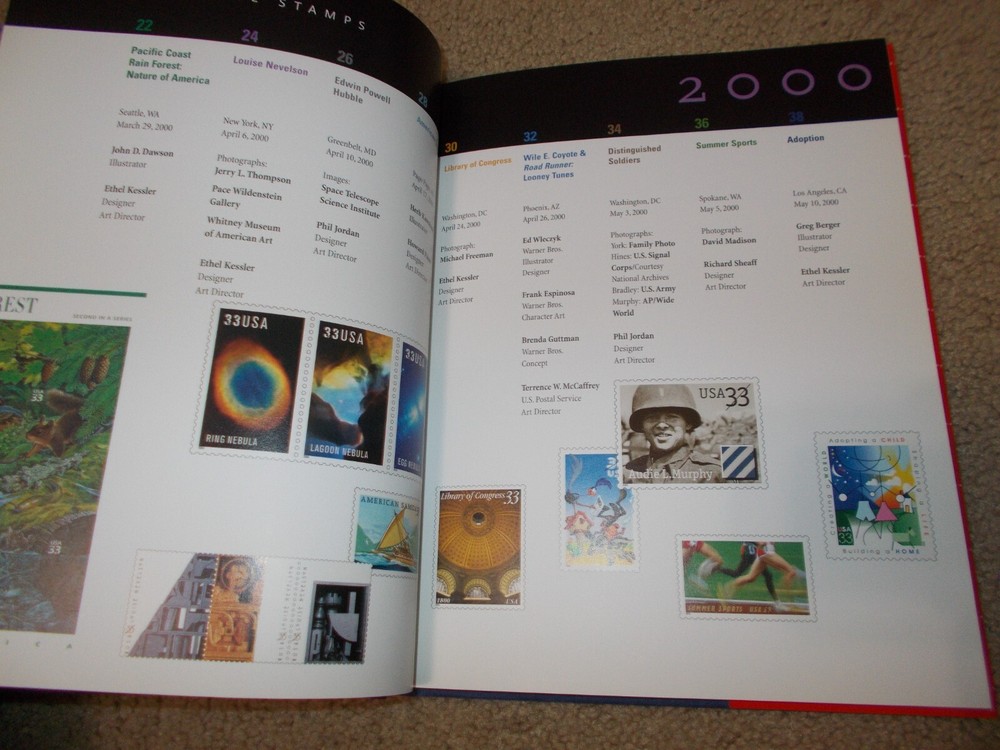 The 2000 & 2006 Commemorative Stamp Yearbooks USPS (BOOKS ONLY ~NO Stamps~)