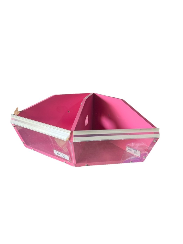 store display shelf container wall mounting clear front open Hanging Container