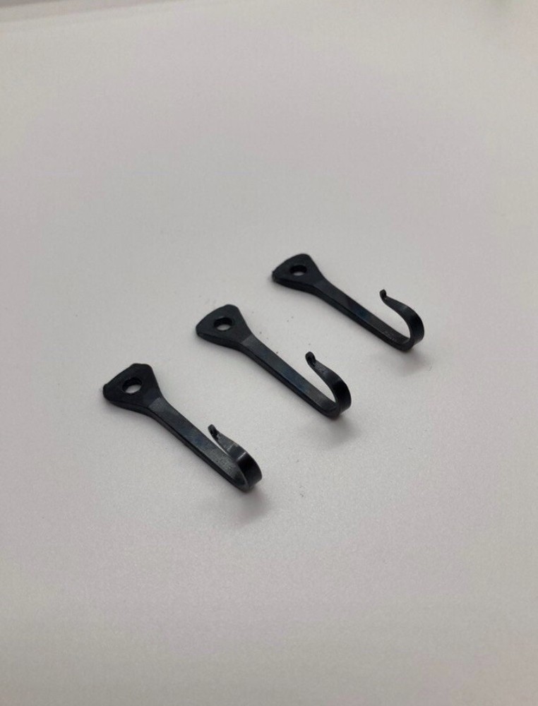 Black Hand Forged Blacksmith Horseshoe Nail Hook