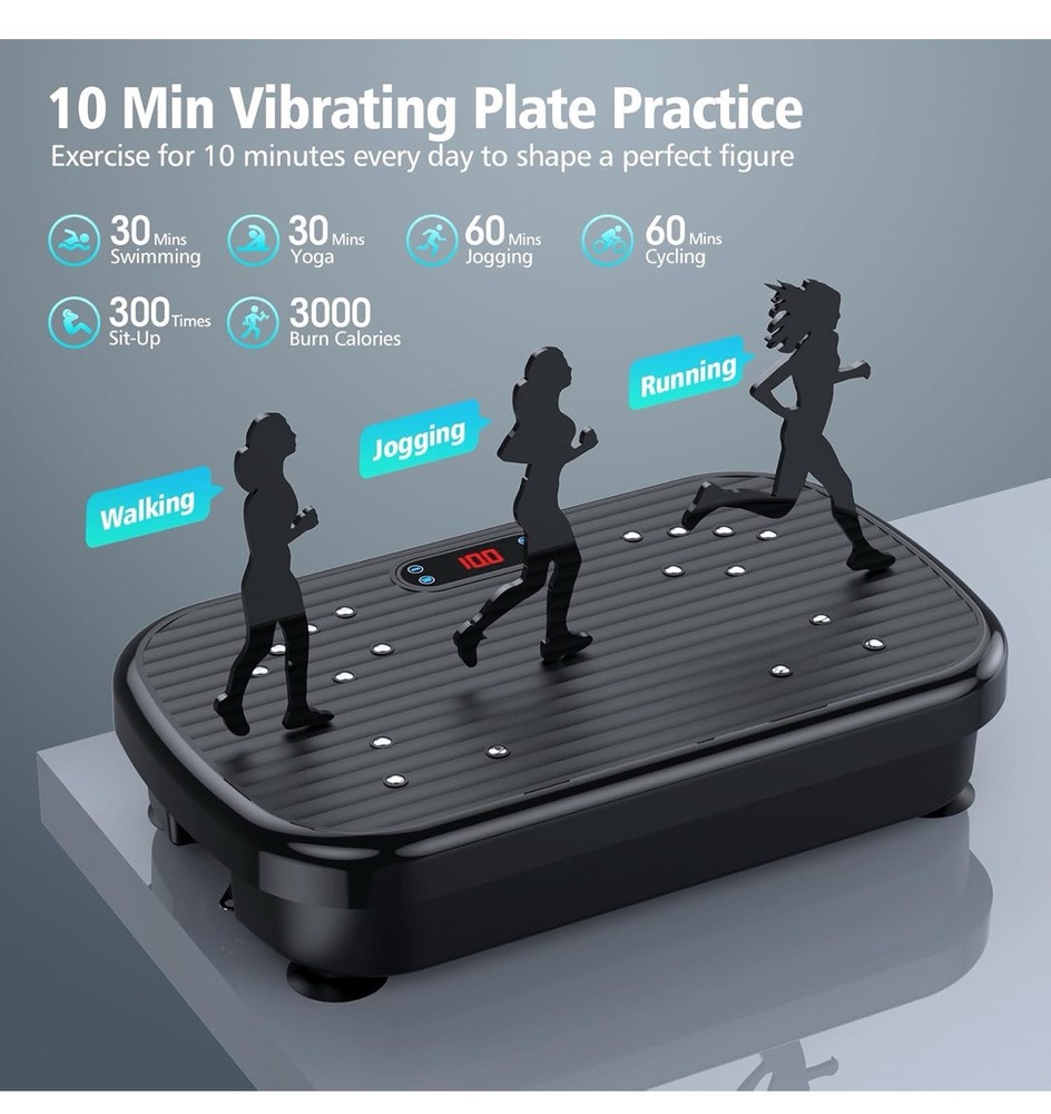 PUREROYI Vibration Plate Exercise Machine