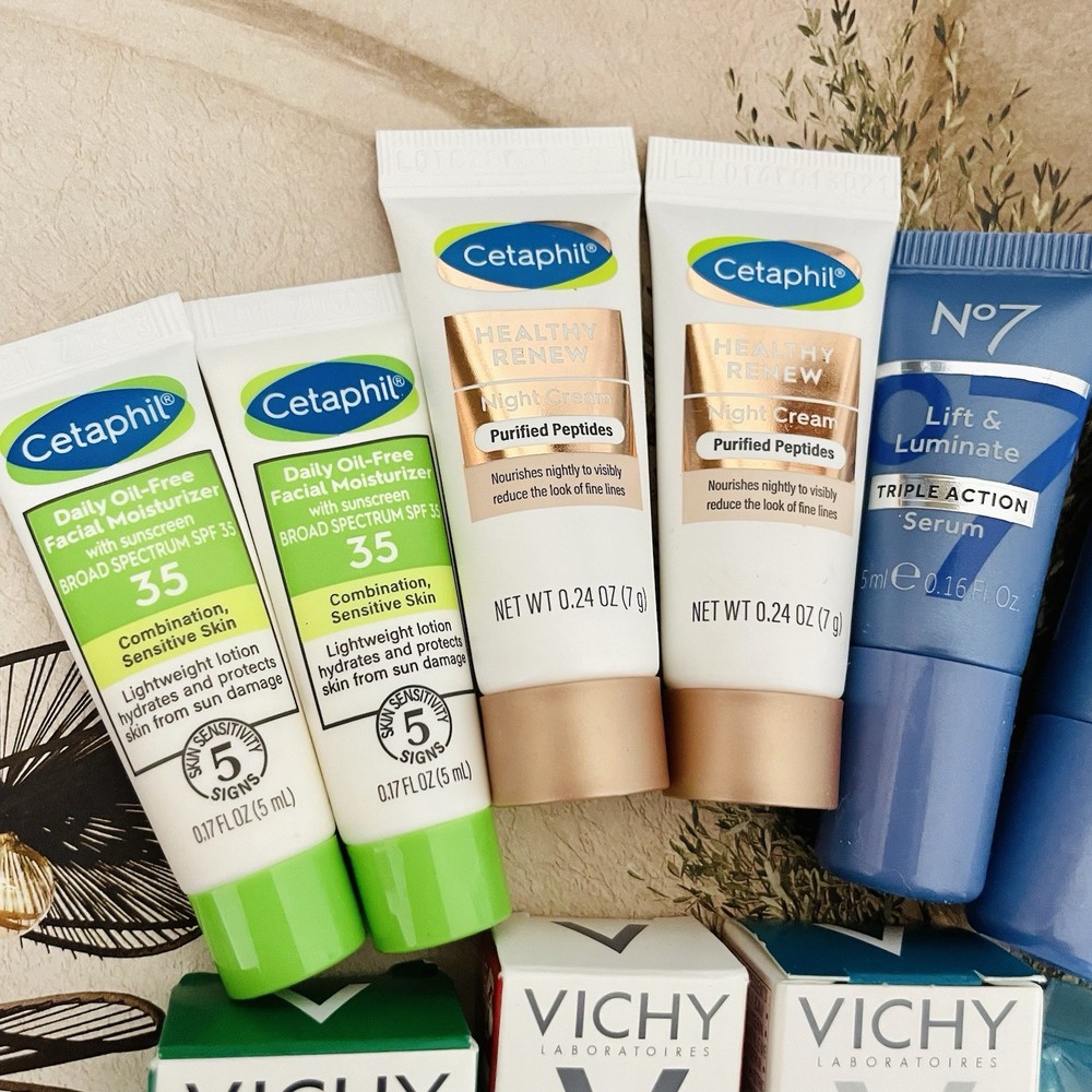 Cetaphil, Vichy & No.7 Skincare bundle