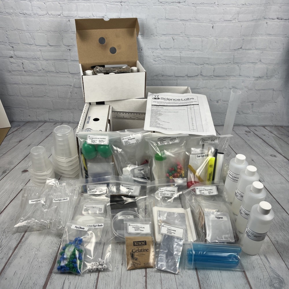 eScience Labs Kit 1286 Science Interactive lab kit For Biology