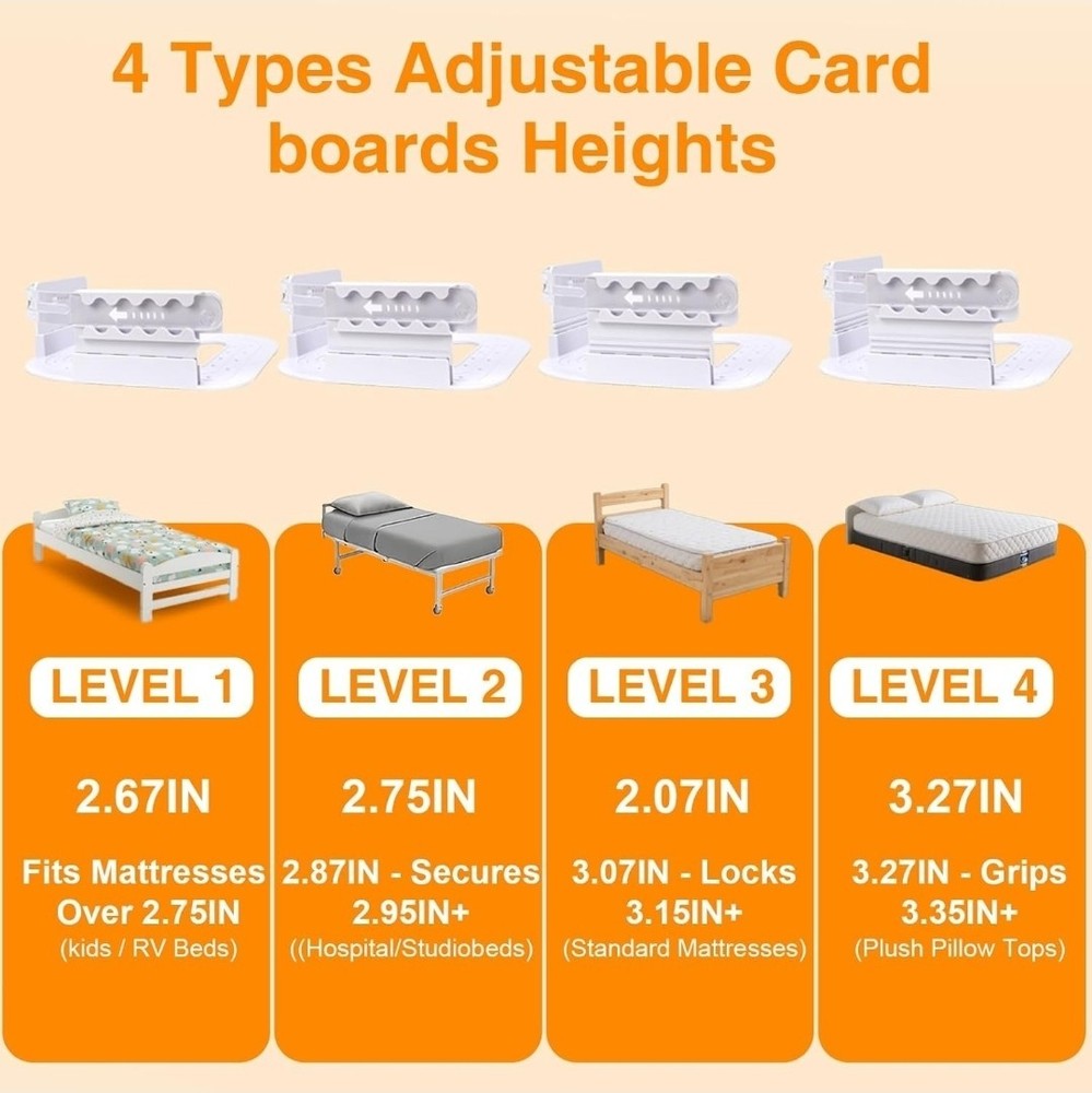 breakdark Bed Sheet Holders for Corners, Adjustable Lock Sheet Holders,...