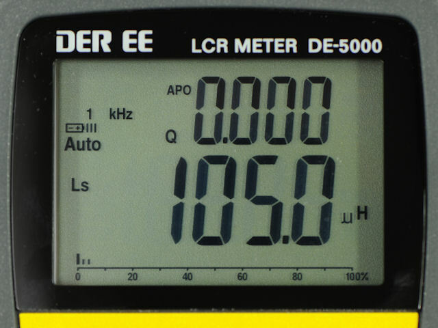 DER EE DE-5000 Fully Automatic and High Accuracy Handheld LCR Meter