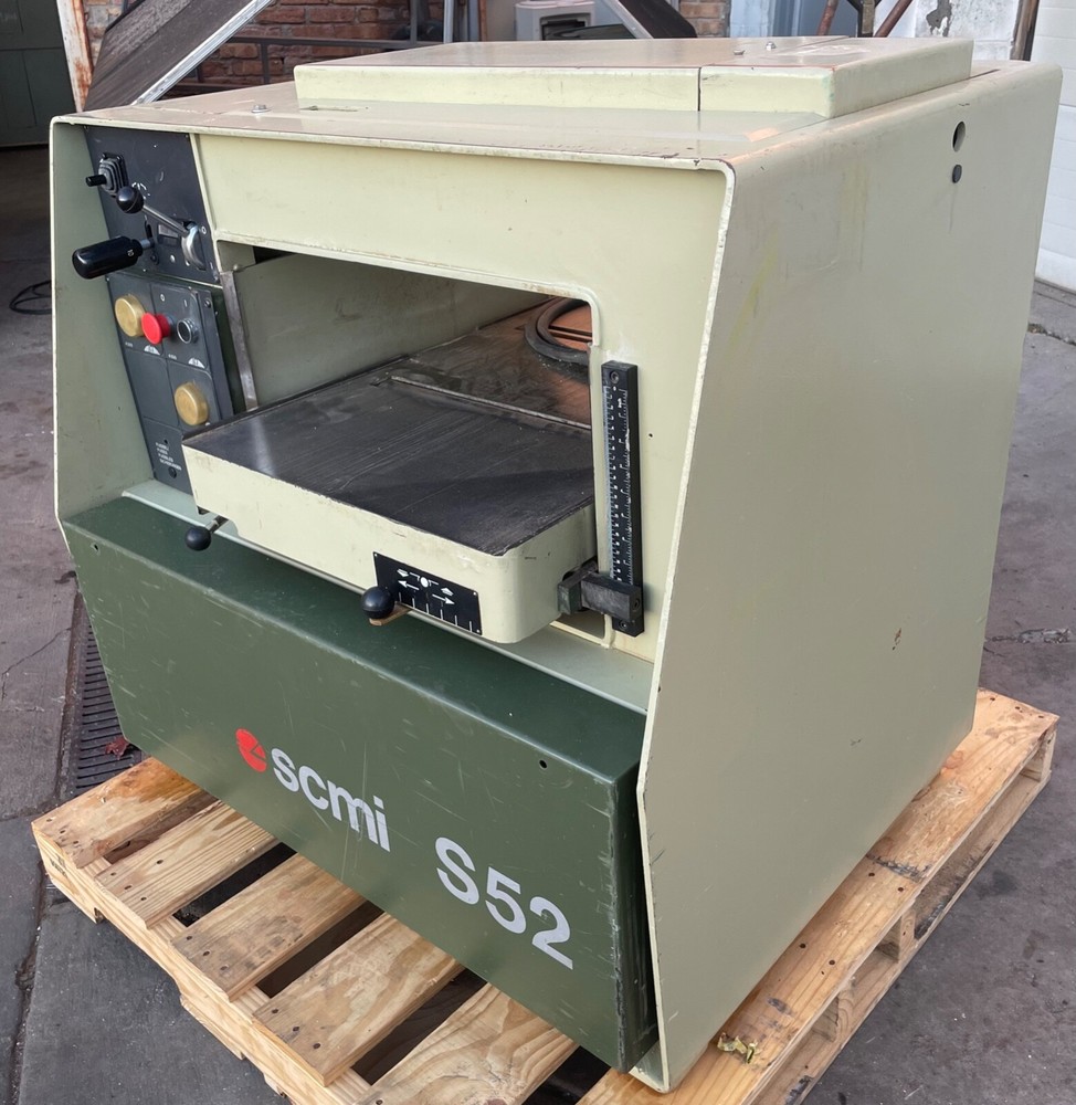 SCMI 20" Planer # S52 ~ 230V ~ 3ph ~ 9hp