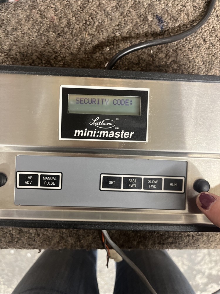 Lathem LTR-0 Mini Master Clock