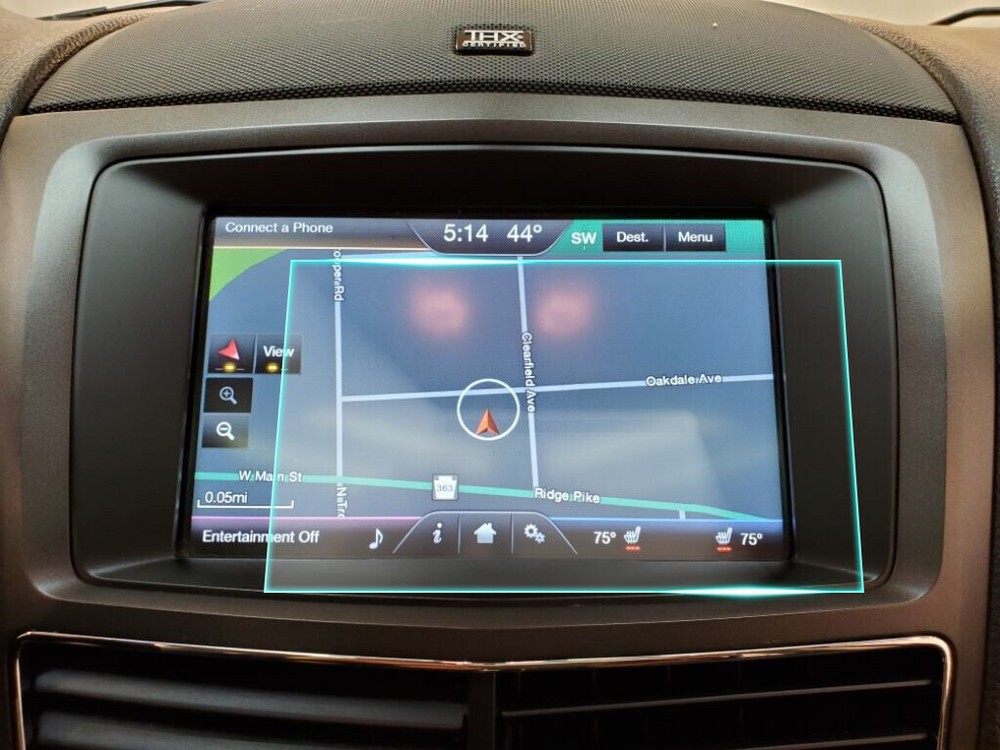 Crystal Clear Screen Protector for 2014 Lincoln MKT Vehicle Navigation