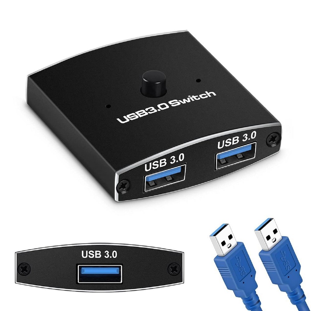 USB3.0 Sharing Switch For Printer Keyboard Mouse Sharing Two-Way Switcher