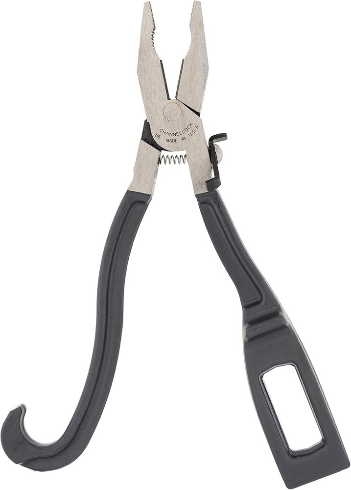 Channellock 86 Spring Loaded Compact Rescue Tool with Lock, 9"