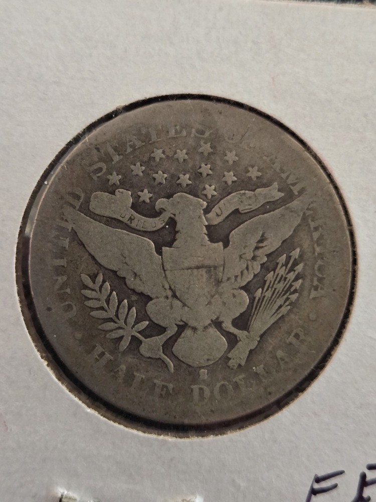 1896 S Barber Half Dollar Key Date