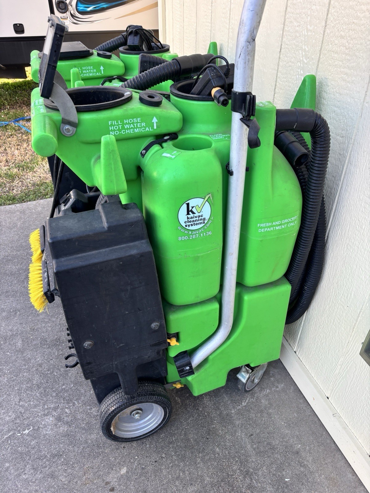 Kaivac KV1750CCDC Cordless No-Touch Cleaning System–36V Battery Powered (+2)