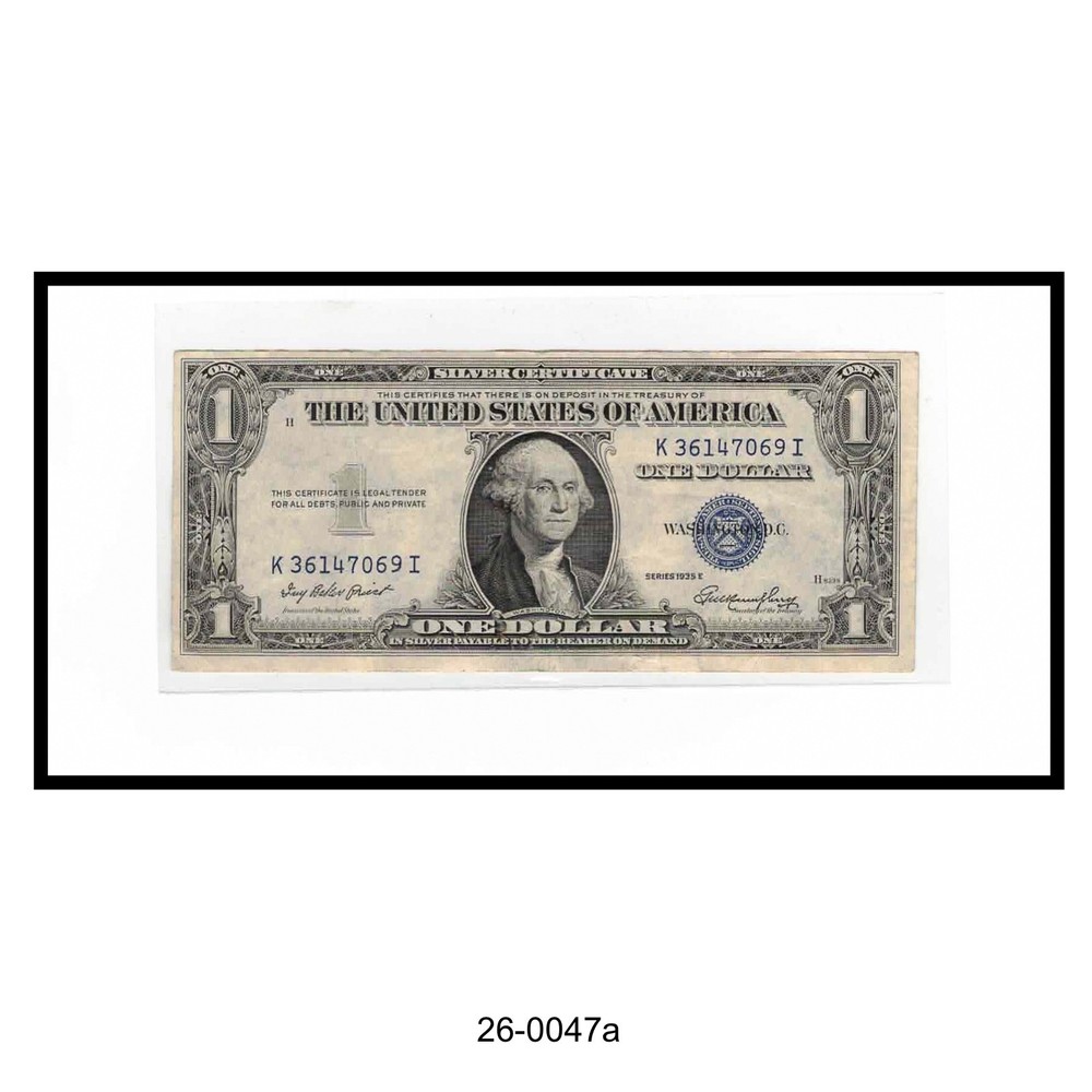 Series 1935-E Silver $1 Certificate