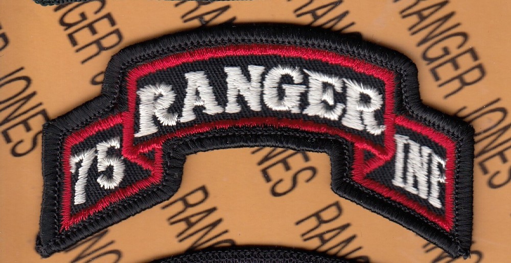 US Army 75th Infantry Airborne Ranger Regiment Type 1 ~3.75" patch m/e