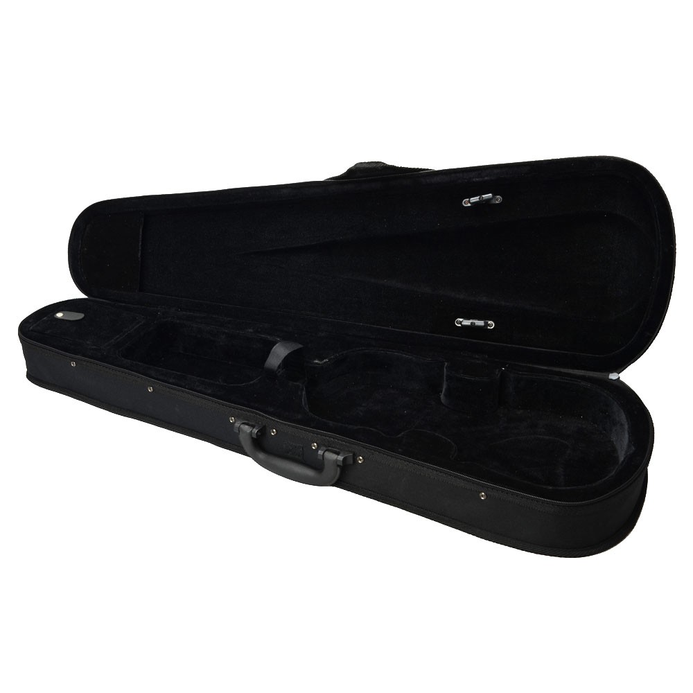 New Triangle Inside Black Oxford Fabric Case for Violin