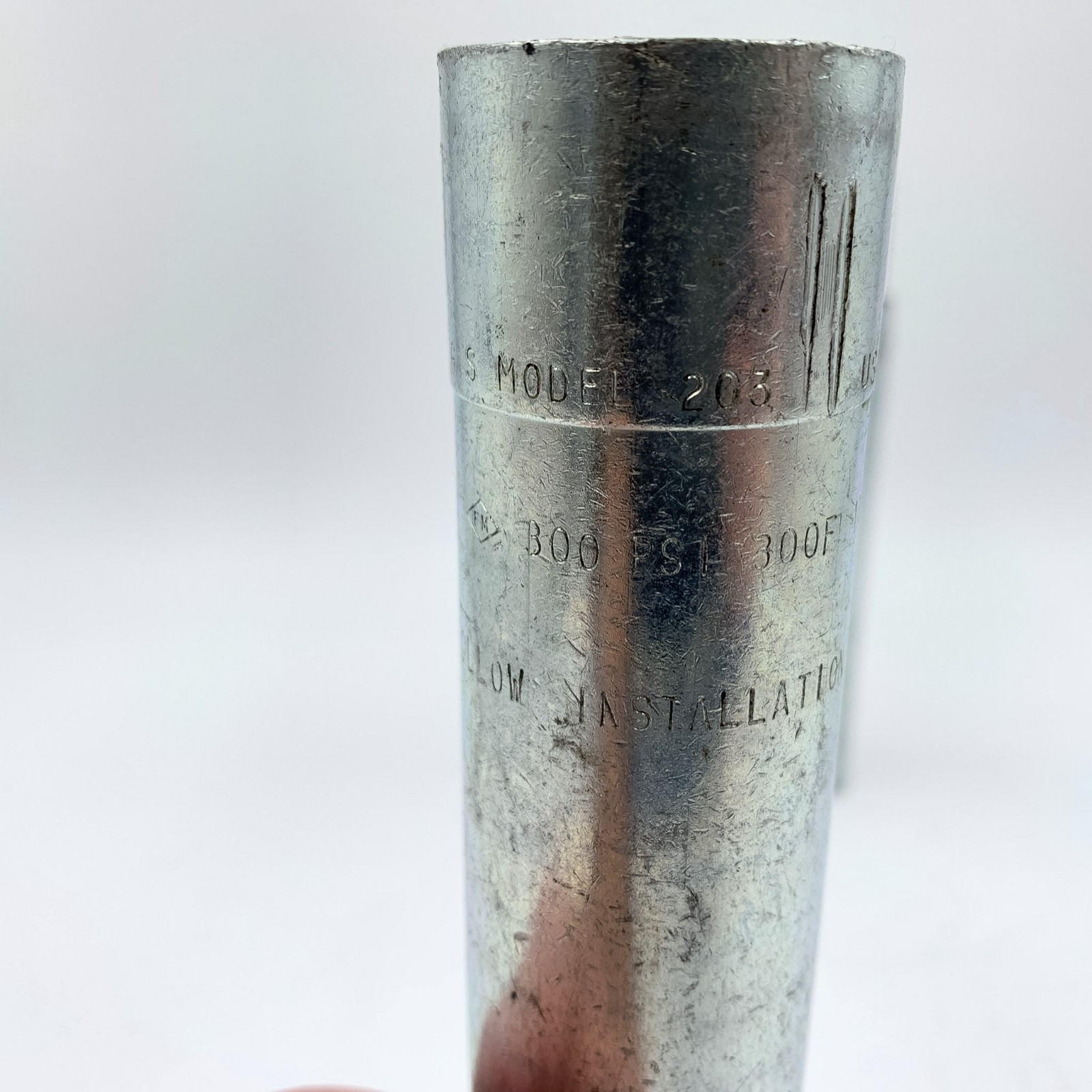 3 Pack Aegis Model 3 Adjustable Drop Nipple 300PSI 300F