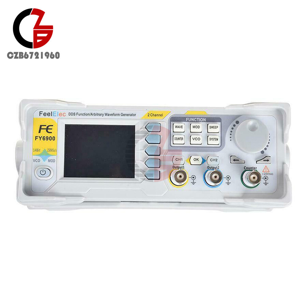 FY6900 30M 60M DDS Signal Arbitrary Waveform DDS Function Signal Generator