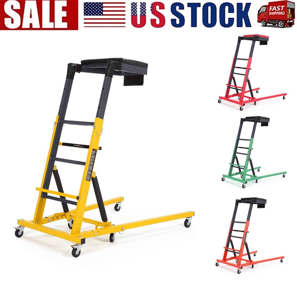 Heavy Duty Adjustable Topside Engine Creeper 400lbs Over-Engine Mechanic Creeper