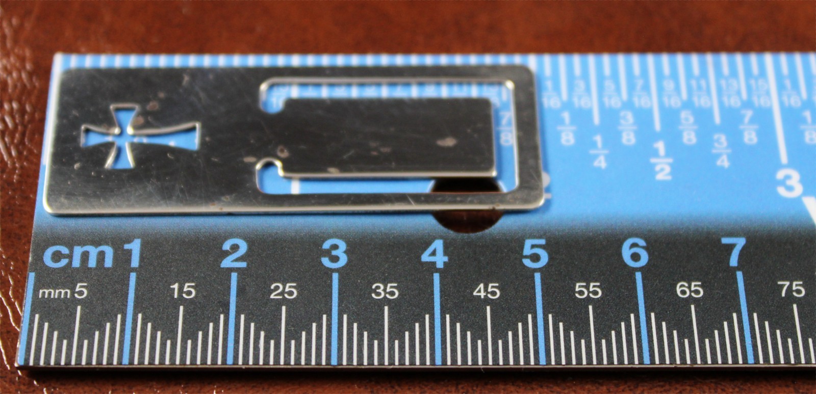 Retired James Avery CROSSLET Cutout Cross Bookmark Sterling Silver 2" Length