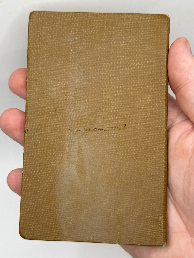 WWII Prayer Book & Pay Record US Army