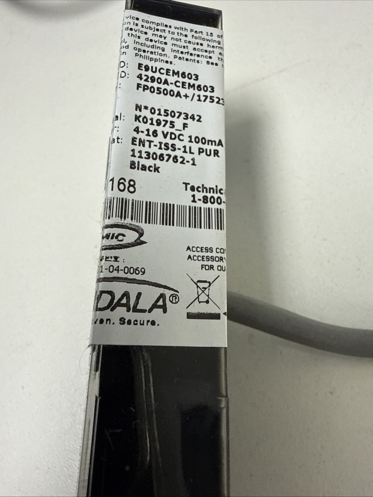 INDALA FlexPass RFID Card reader (125 KHz) Module FP0500A/17523 NO COVER