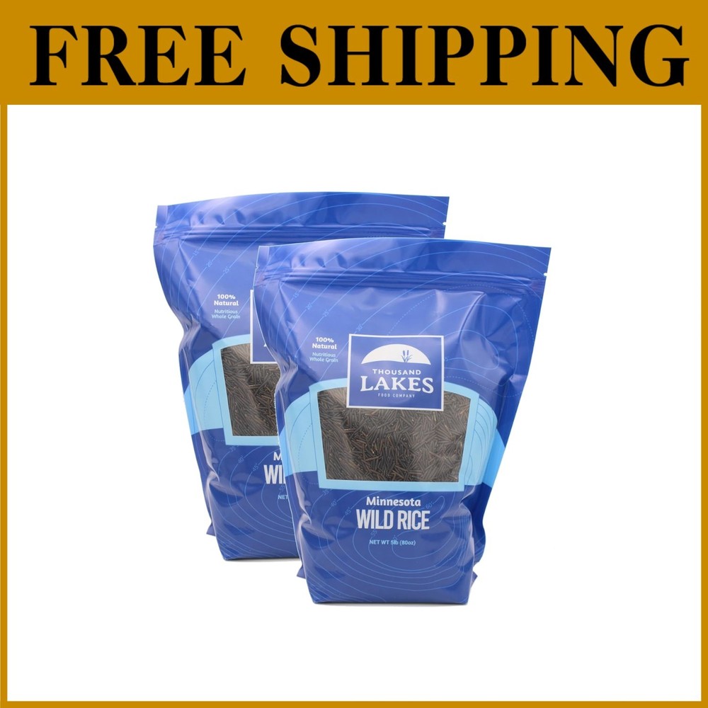 100% Natural Minnesota Wild Rice - Bulk 10lbs