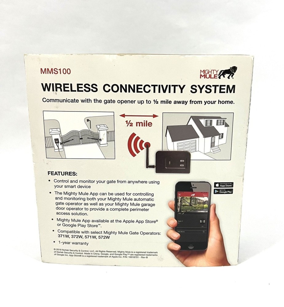 Mighty Mule MMS100 Wireless Connectivity System