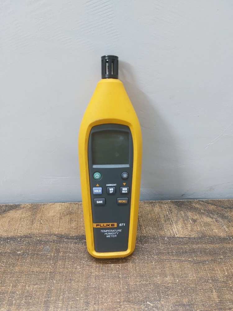 fluke 971 TEMPERATURE & HUMIDITY METER TESTED OK