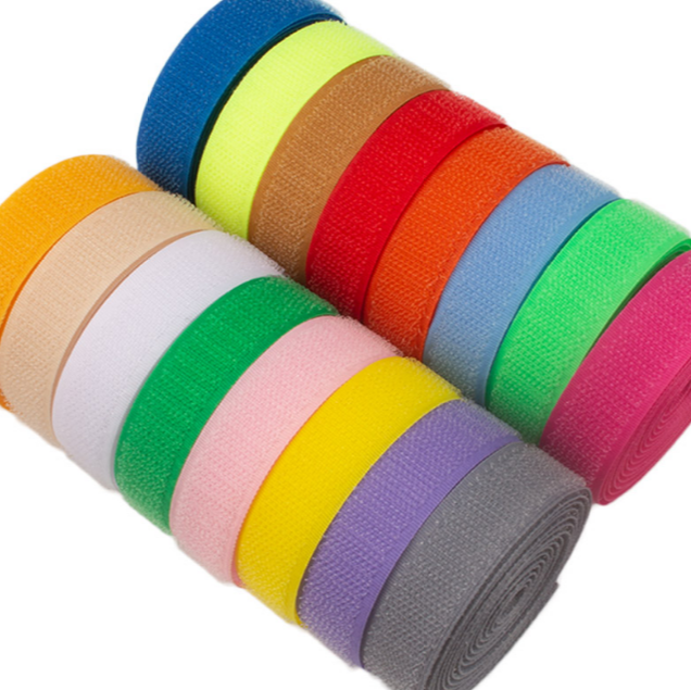 wholesale 2m 20--25mm width multicolor Hook Sew Loop On Fastener Set