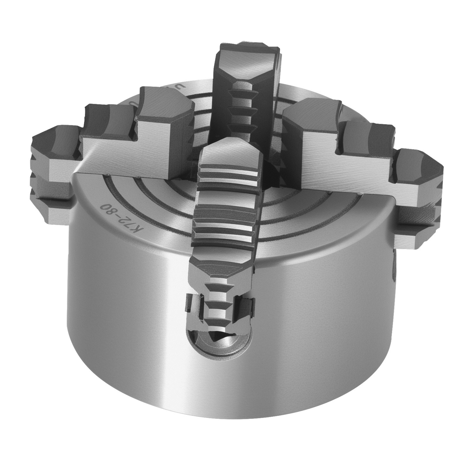 3 Inch 4-Jaw Self-Centering Lathe Chuck for Drilling Milling Machine 3D