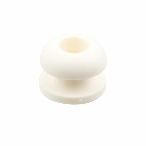 Zenith 5mm White Shock Cord Button - 8 Pack