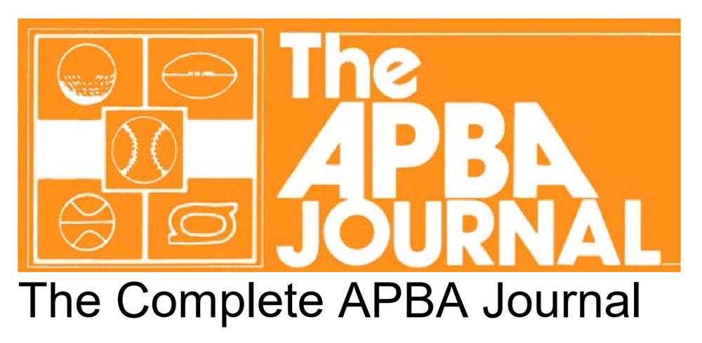 Complete APBA JOURNAL on USB flash drive