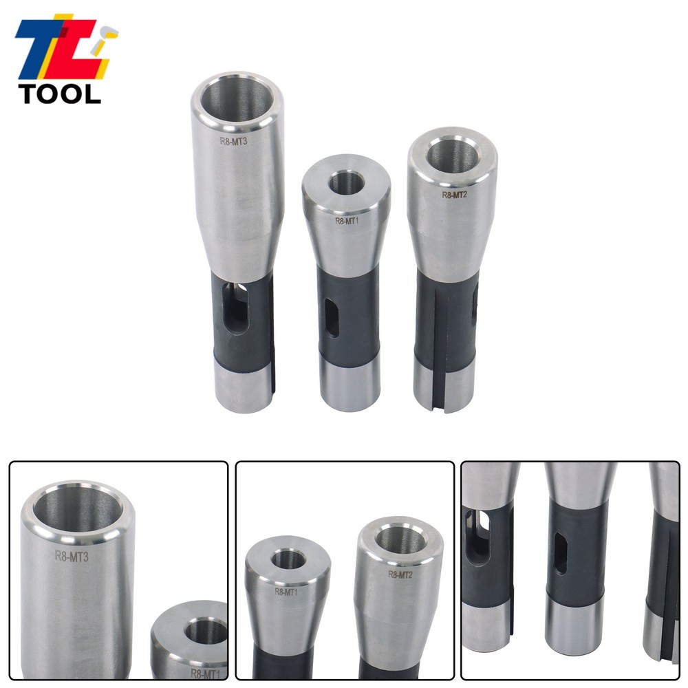 R8 Shank Quick Change Adapters 1MT 2MT 3MT Machining Set