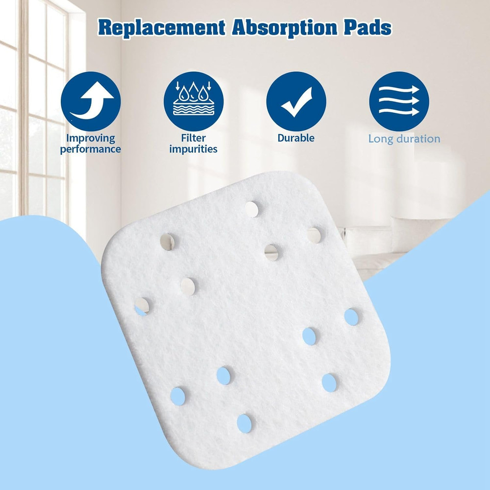 36-Pack Mineral Absorption Pads Compatible with LEVOIT Humidifier Replacement Fi