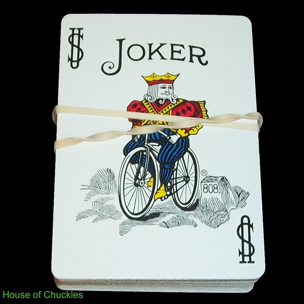 Tossed Out Decks, Bicycle Playing Cards, Magic Trick - BLUE