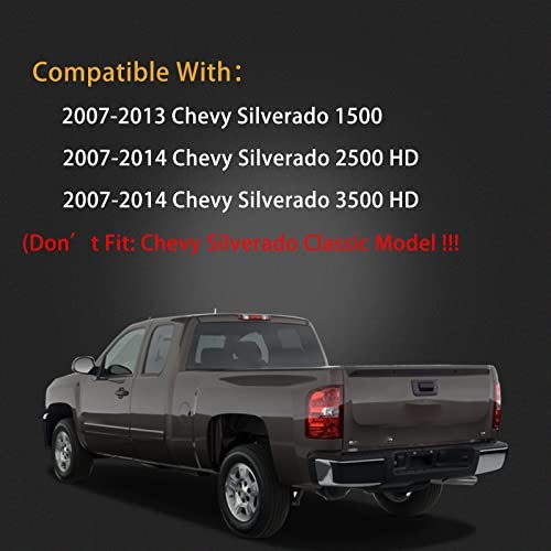 Tail Light Assembly Compatible With 2007-2013 Chevy 2007-2013 Silverado