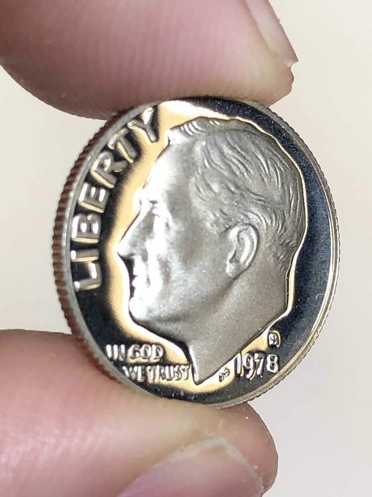 1978 S ROOSEVELT DIME GEM DCAM PROOF from PROOF Set
