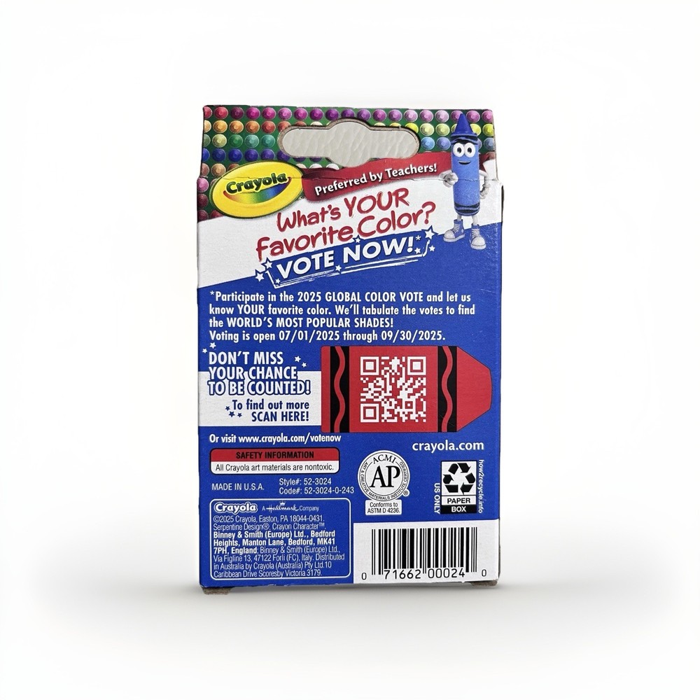 Crayola 24 Crayons #52-3024 (5Pack)