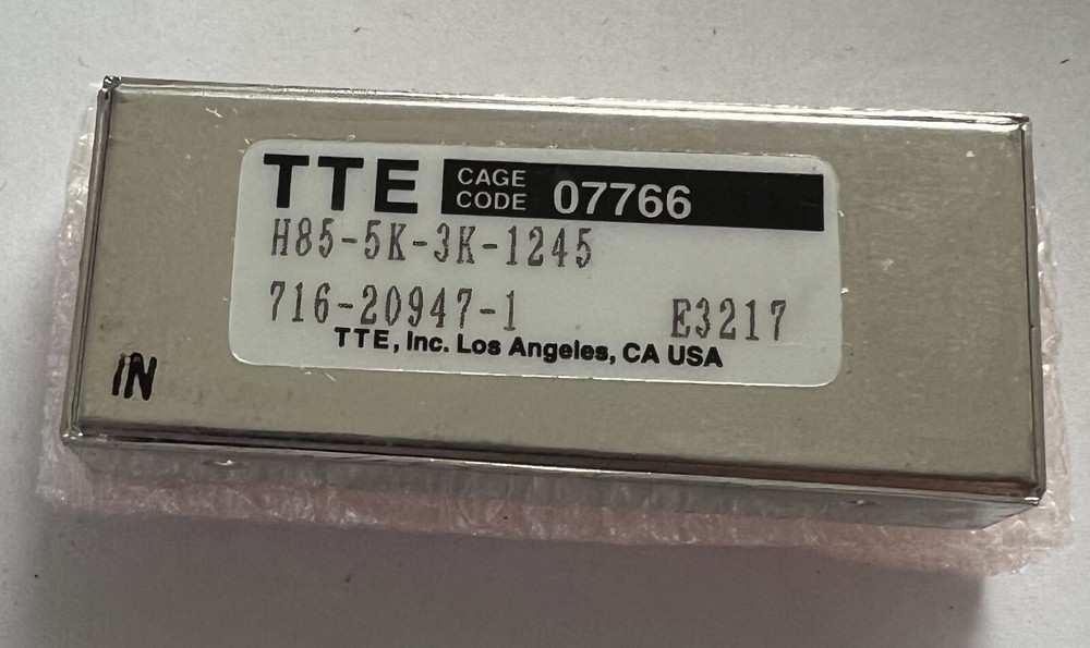 NOS TTE H85-5K-3K-1245 Filter