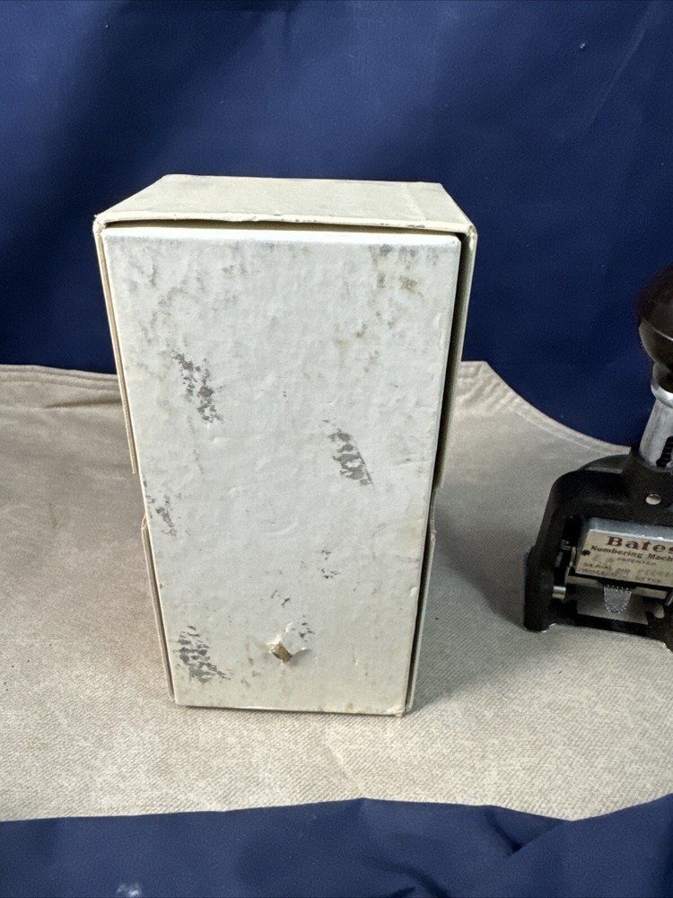 Bates Automatic Numbering Machine Wheels 6 Style E