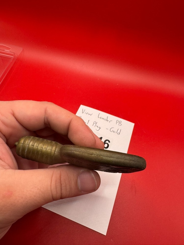 View Loader PB Paintball Barrel Plug-Gold