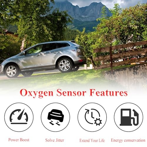 O2 Oxygen Sensor Upstream & Downstream Compatible with Mazda CX-7 2.3L 2007