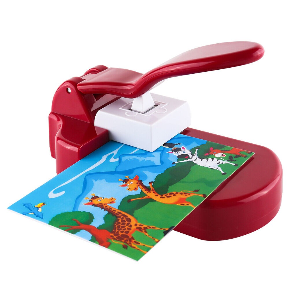 Puzzle Maker Jigsaw Puzzle Making Machine DIY Scrapbooking Craft Tools