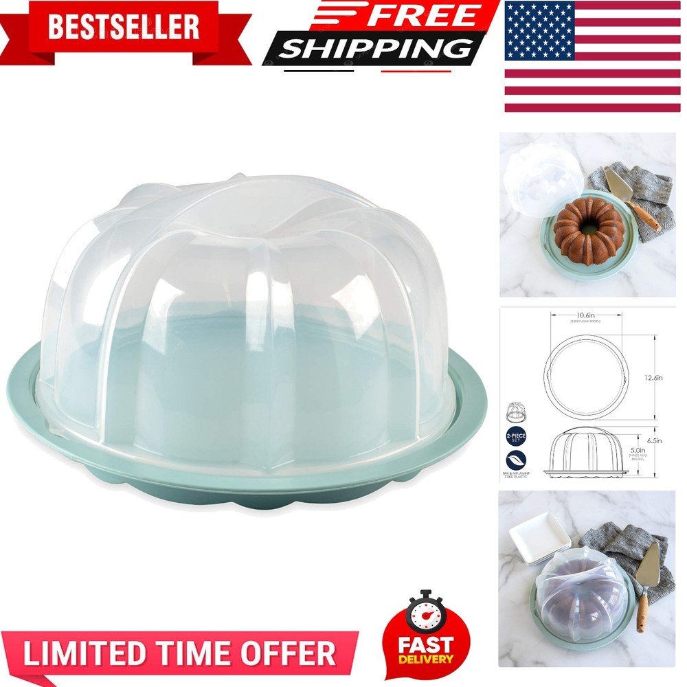 Translucent Bundt Cake Keeper