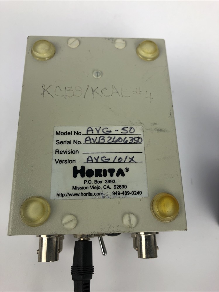Horita AVG-50 Active VITC (Vertical Interval Time Code) Generator, Composite, NT